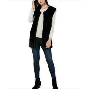 INC International Concepts Soft Faux-Fur Vest